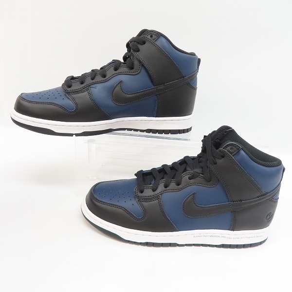 実際に弊社で買取させて頂いた【未使用】NIKE×FRAGMENT DESIGN/ナイキ×フラグメントデザイン DUNK HI/F ダンク DJ0383-400/26の画像 3枚目