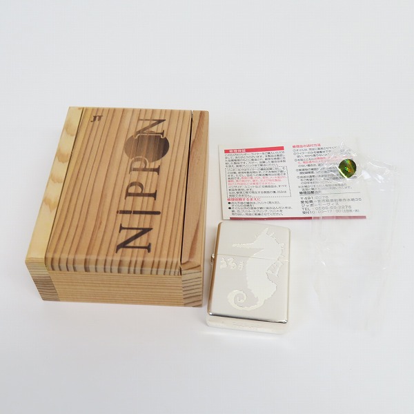 zippo 限定ライターPeace JT NIPPON 2011 木箱付き