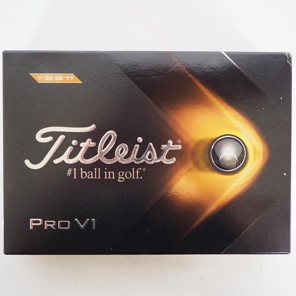 実際に弊社で買取させて頂いた【未使用】Titleist/タイトリスト PRO V1x ゴルフボール ホワイト 1ダースの画像 2枚目