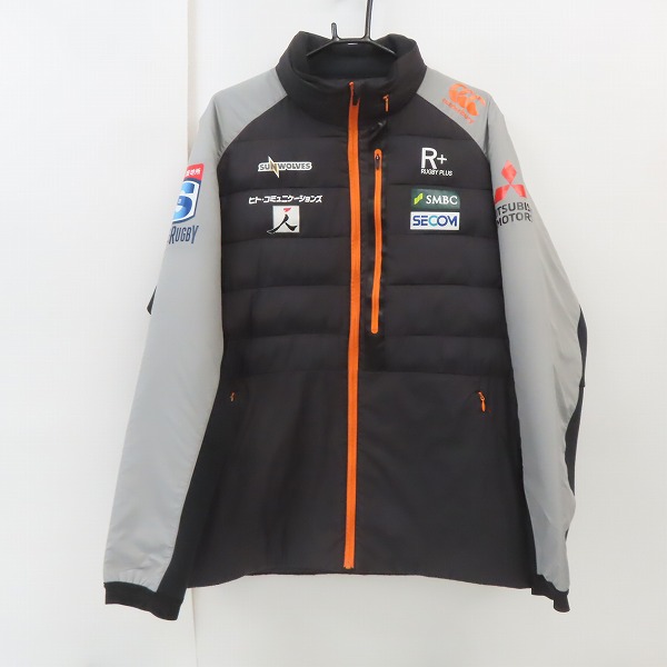 実際に弊社で買取させて頂いたCANTERBURY/カンタベリー サンウルブズ 中綿ジャケット/ラグビー/R79049SR/3L