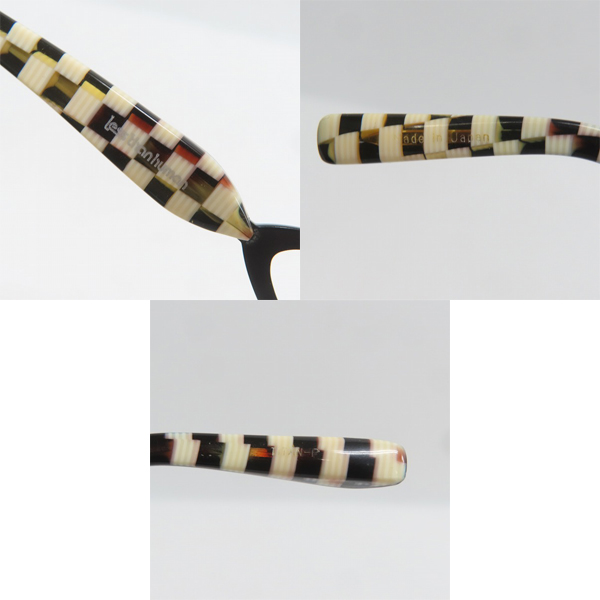 実際に弊社で買取させて頂いたless than human/レスザンヒューマン パンチラッ-14-ブルハミ アイウエア/メガネフレームの画像 6枚目