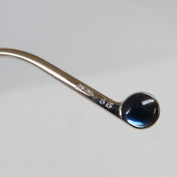 実際に弊社で買取させて頂いたJEAN PAUL GAULTIER/ジャンポールゴルチエ ヴィンテージ サングラス シルバー 56-8103の画像 8枚目