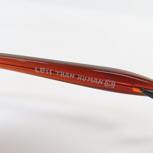 実際に弊社で買取させて頂いたless than human/レスザンヒューマン アイウエア/メガネフレーム 889の画像 7枚目