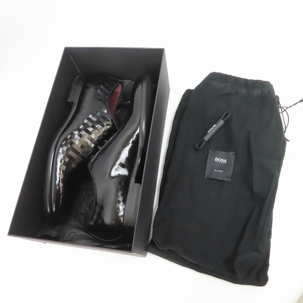 実際に弊社で買取させて頂いたHUGO BOSS/ヒューゴボス レースアップ レザーシューズ 50402793 8の画像 7枚目