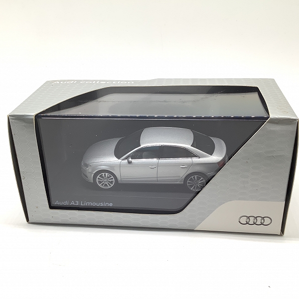 実際に弊社で買取させて頂いたAudi/アウディ公式 1/43 アウディコレクション A3 セダン Audi A3 Limousineの画像 1枚目