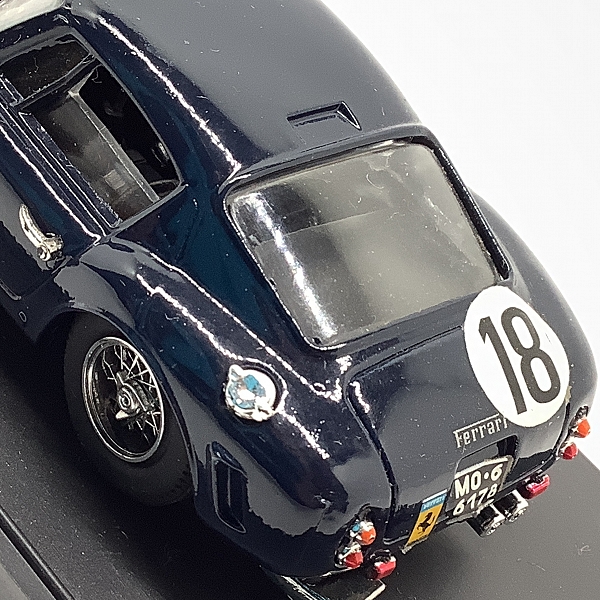 実際に弊社で買取させて頂いたBANG/バン FERRARI 250 SWB LE MAN 61 ミニカー 1/43の画像 8枚目