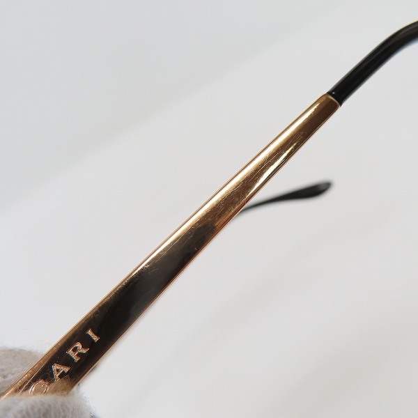 実際に弊社で買取させて頂いたBVLGARI/ブルガリ メガネフレーム アイウェア 4111-B-F 501の画像 8枚目