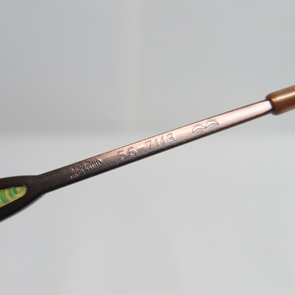 実際に弊社で買取させて頂いたJEAN PAUL GAULTIER/ジャンポールゴルチエ ヴィンテージ サングラス 56-7113の画像 4枚目