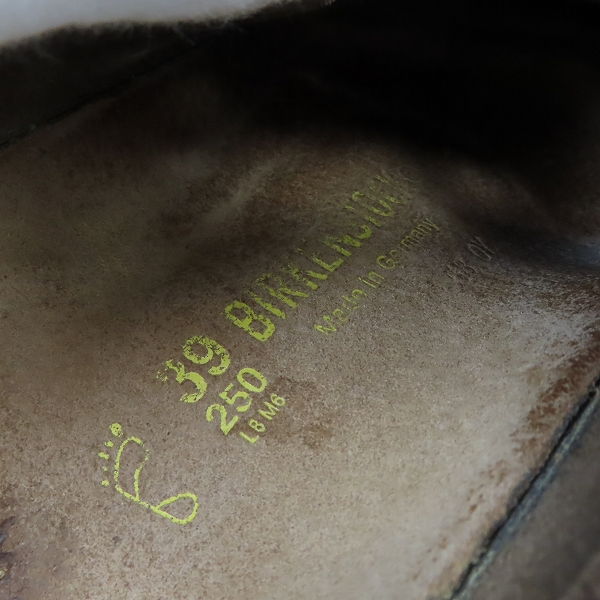 実際に弊社で買取させて頂いたBIRKENSTOCK/ビルケンシュトック BOSTON/ボストン レザー サンダル /25の画像 5枚目