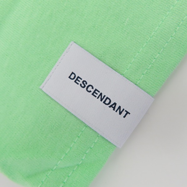 実際に弊社で買取させて頂いたDESCENDANT/ディセンダント CETUS SS TEE ロゴプリント 半袖Tシャツ 211ATDS-STM04S/3の画像 6枚目