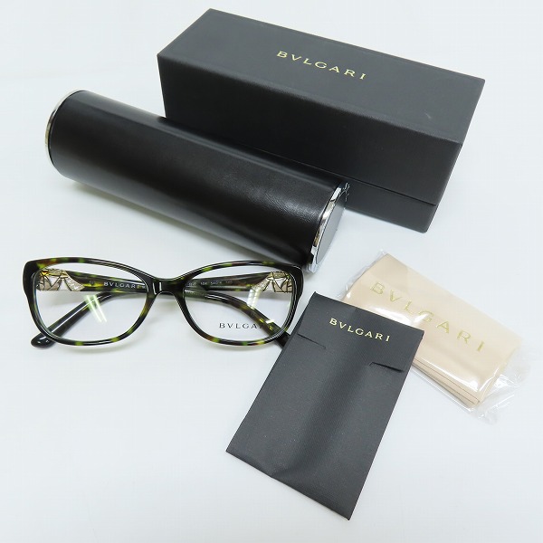 実際に弊社で買取させて頂いたBVLGARI/ブルガリ メガネフレーム アイウェア 4104-B-Fの画像 9枚目