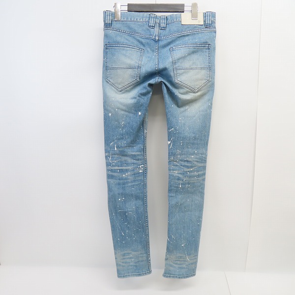 実際に弊社で買取させて頂いたNO ID. /ノーアイディー ストレッチ デニム ペイント スキニー パンツ 845035-275P/1の画像 1枚目