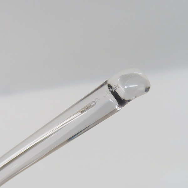 実際に弊社で買取させて頂いた999.9/フォーナインズ クリア×シルバー 眼鏡/メガネフレーム/アイウェア M-24 2000の画像 7枚目