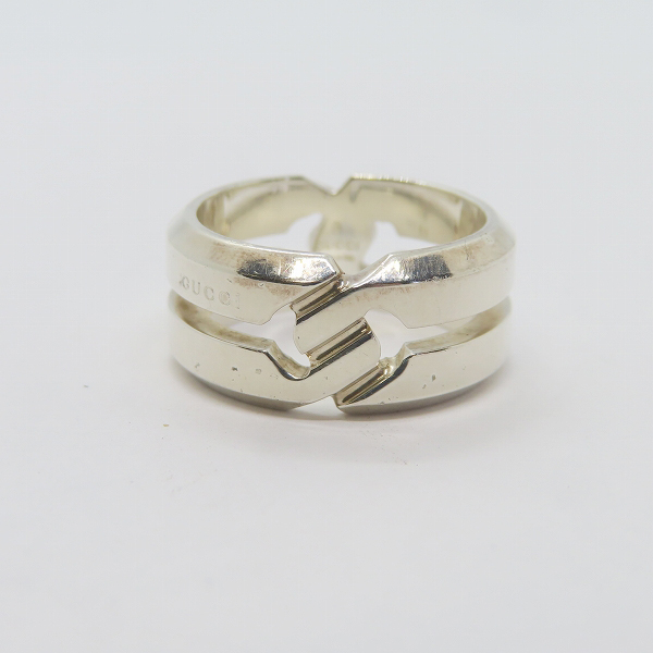 実際に弊社で買取させて頂いたGUCCI/グッチ ノット リング/指輪 17.5-18.5号の画像 1枚目