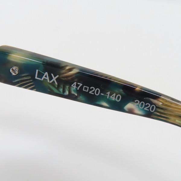 実際に弊社で買取させて頂いたLess than human/レスザンヒューマン LAX 2020 眼鏡/メガネフレームの画像 4枚目