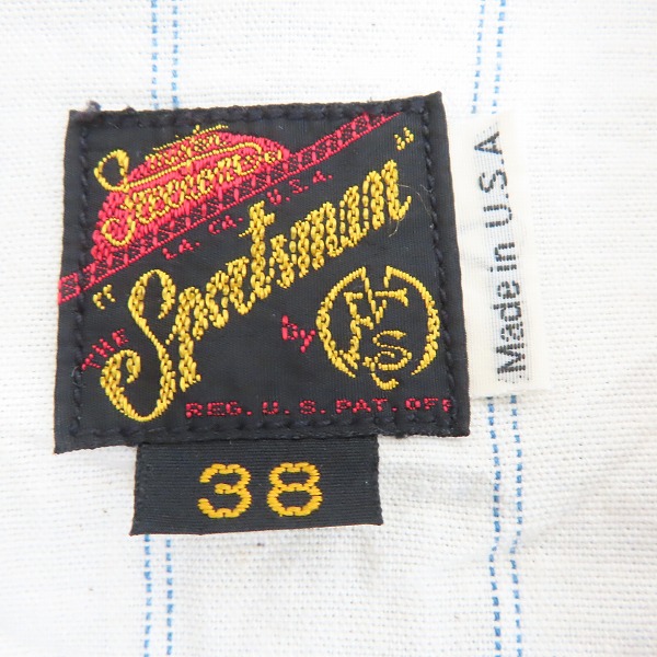 実際に弊社で買取させて頂いたSUGAR CANE×Mister Freedom/シュガーケン×ミスターフリーダム ジャケット グレー /38の画像 2枚目