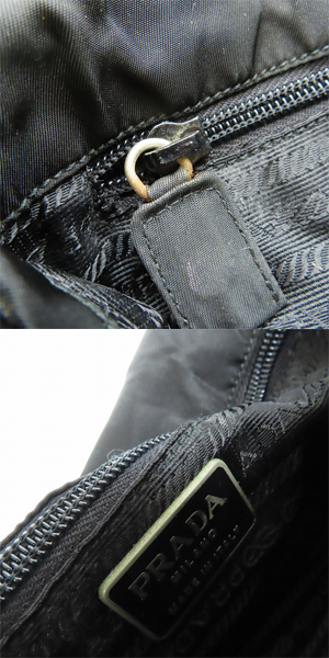 実際に弊社で買取させて頂いた【難有り】PRADA/プラダ スクエアショルダーバック B6762の画像 7枚目