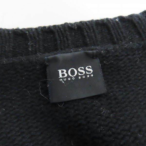 実際に弊社で買取させて頂いたHUGO BOSS/ヒューゴボス ステッチデザイン クルーネックニット の画像 2枚目