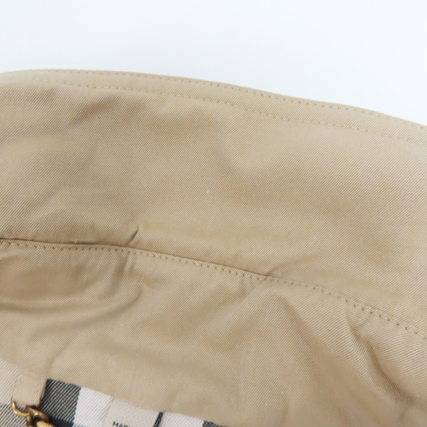 実際に弊社で買取させて頂いたBurberry/バーバリー THE WESTMINSTER 英国製 裏地ノバチェック トレンチコート/UK8の画像 3枚目