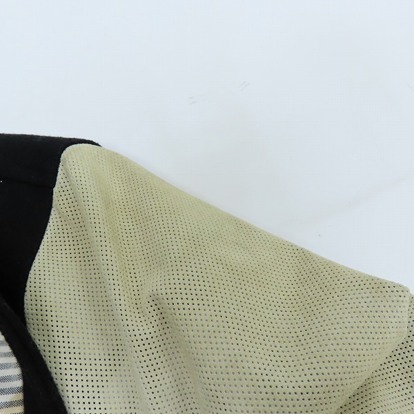 実際に弊社で買取させて頂いたBLVCK SCVLE/ブラックスケール スタジャン 袖パンチング Mの画像 6枚目