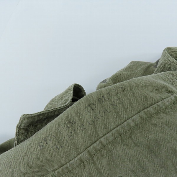 実際に弊社で買取させて頂いたTHE CRIMIE/ザクライミー ミリタリーシャツ C1E7-SH01/Mの画像 7枚目