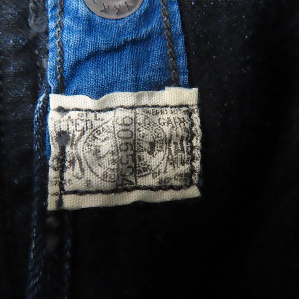 実際に弊社で買取させて頂いたSUGAR CANE×Mister Freedom/シュガーケン×ミスターフリーダム CPOシャツ デニムシャツ SC12113/Mの画像 5枚目