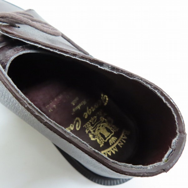 実際に弊社で買取させて頂いたMACKINTOSH PHILOSOPHY × GEORGE COX × Rainman フェイクレザー レインブーツ /8の画像 4枚目