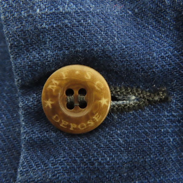 実際に弊社で買取させて頂いたSUGAR CANE×Mister Freedom/シュガーケン×ミスターフリーダム デニム 切替 ベスト/ジレ SC12376 の画像 5枚目