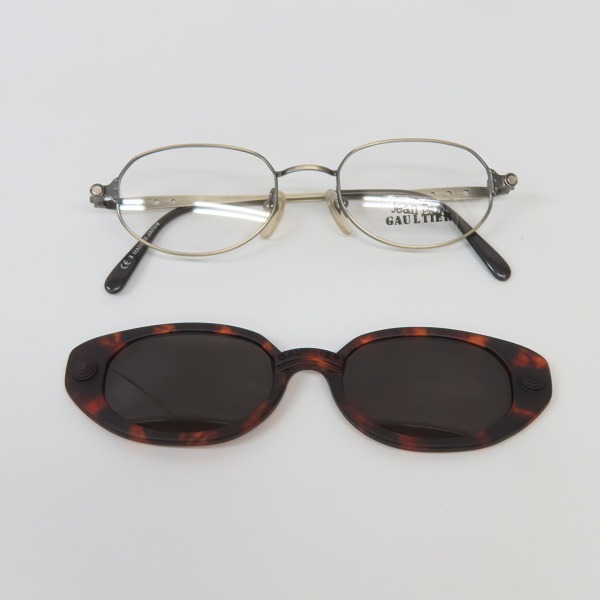 実際に弊社で買取させて頂いた JEAN PAUL GAULTIER/ジャンポールゴルチエ ヴィンテージ サングラス クリップオン 56-7205の画像 9枚目
