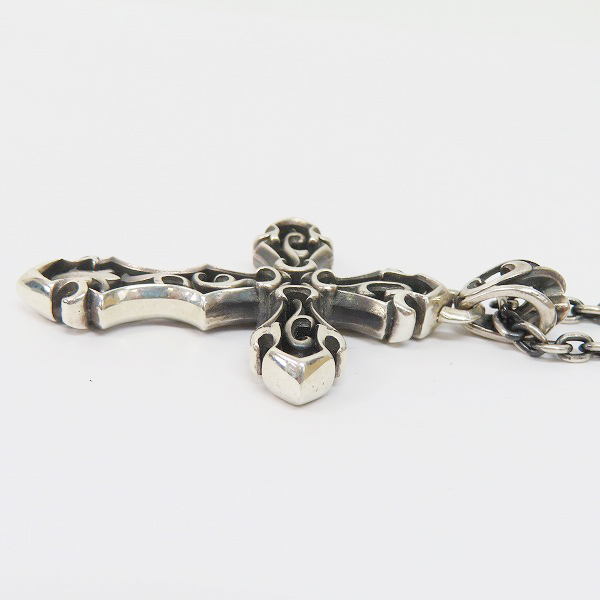 実際に弊社で買取させて頂いたDEAL DESIGN/ディールデザイン ファイアー フレーム クロス ペンダント チェーンセットの画像 3枚目