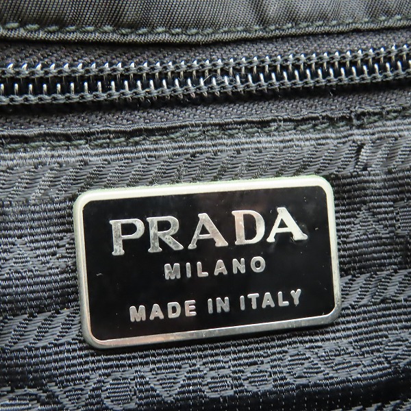 実際に弊社で買取させて頂いた【難有り】PRADA/プラダ スクエアショルダーバック B6762の画像 5枚目
