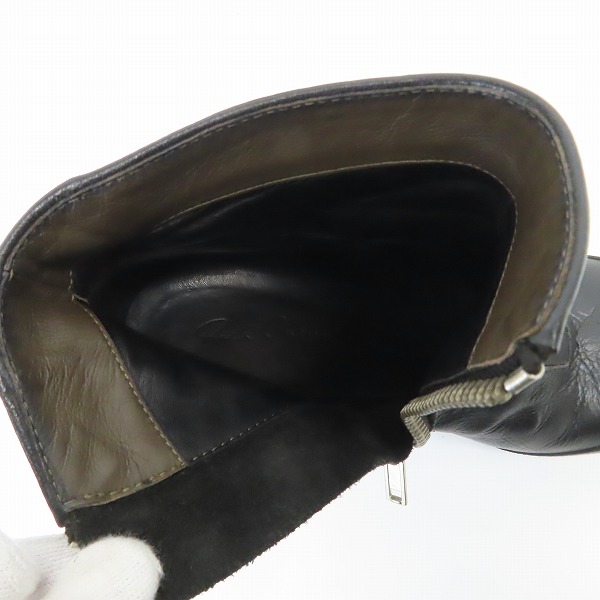 実際に弊社で買取させて頂いた【ジャンク】Rick Owens/リックオウエンス ヒールブーツ 38の画像 4枚目