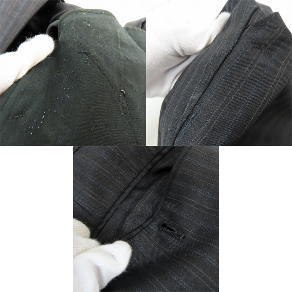 実際に弊社で買取させて頂いたPaul Smith LONDON/ポールスミス ロンドン ウール テーラードジャケット/パンツ/セットアップ Lの画像 7枚目
