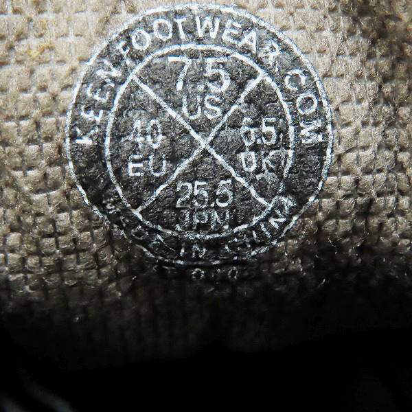 実際に弊社で買取させて頂いたKEEN/キーン スエード トレッキング シューズ XT0806/25.5の画像 5枚目