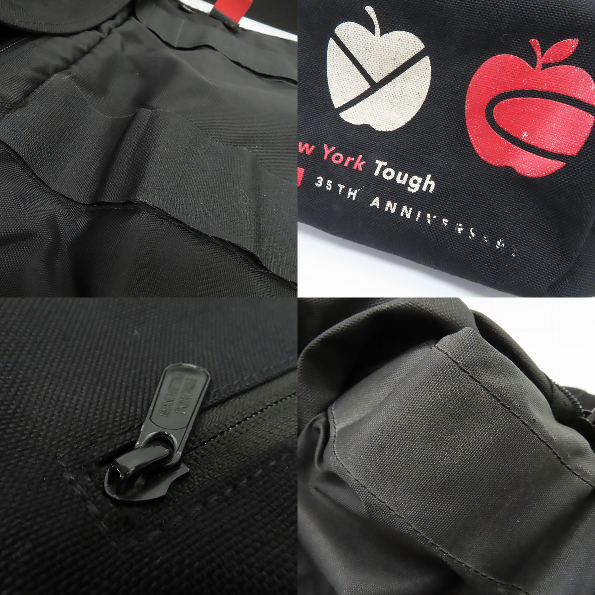 実際に弊社で買取させて頂いた【難有り】Manhattan Portage/マンハッタンポーテージ 35周年限定ラベル ショルダーバッグ/メッセンジャーバッグの画像 8枚目
