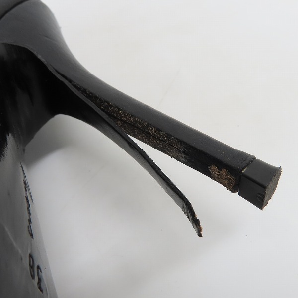 実際に弊社で買取させて頂いた【ジャンク】Rick Owens/リックオウエンス ヒールブーツ 38の画像 8枚目