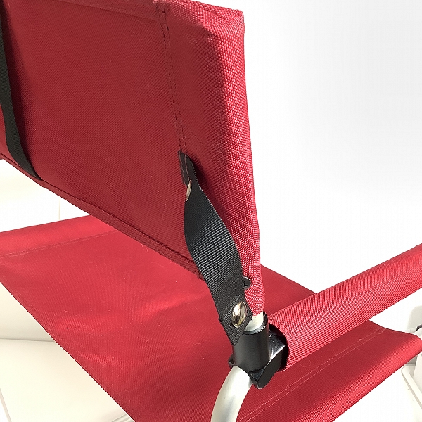 実際に弊社で買取させて頂いた★snow peak/スノーピーク FDチェアワイド レッド 折り畳み 椅子/チェアの画像 4枚目