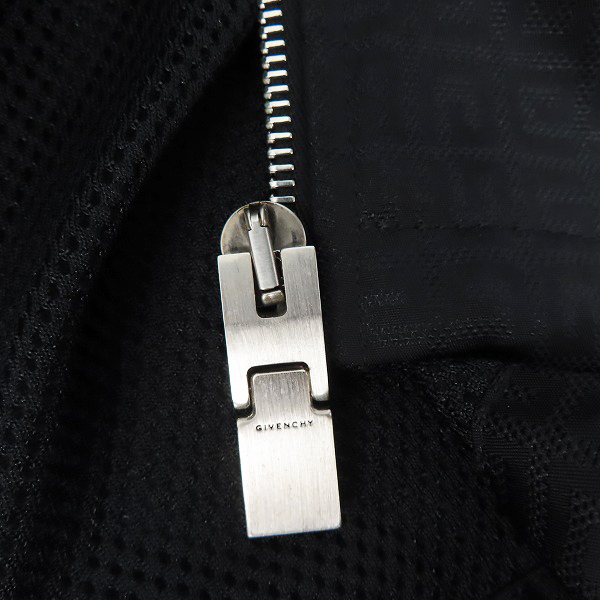 実際に弊社で買取させて頂いた【JPタグ】GIVENCHY/ジバンシー 21SS 4Gジャガードウィンドブレーカージャケット BM00RP13P9/46の画像 7枚目