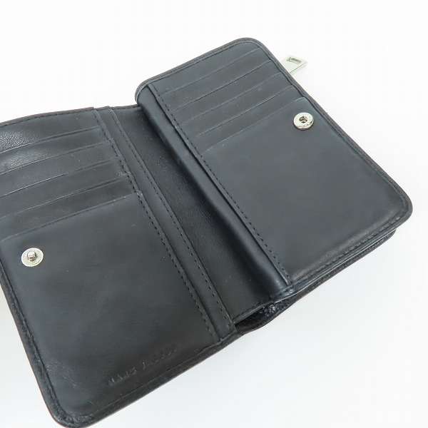 実際に弊社で買取させて頂いたMARC JACOBS/マークジェイコブス レザー 二つ折り財布/ウォレットの画像 3枚目