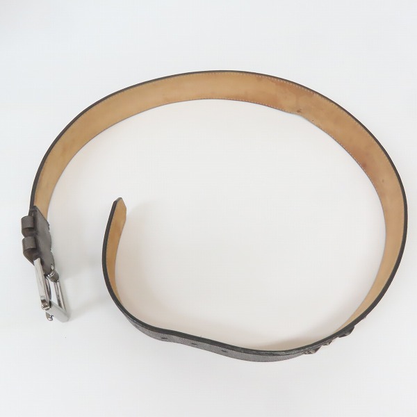 実際に弊社で買取させて頂いたJIMMY CHOO/ジミー チュウ スタースタッズ レザーベルト/90の画像 6枚目