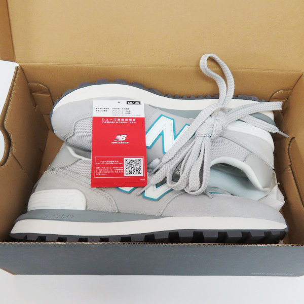 実際に弊社で買取させて頂いたNew Balance/ニューバランス UNITED ARROWS 別注 スニーカー U574LGEG/26の画像 8枚目