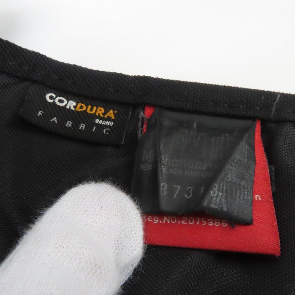 実際に弊社で買取させて頂いた【難有り】Manhattan Portage/マンハッタンポーテージ 35周年限定ラベル ショルダーバッグ/メッセンジャーバッグの画像 5枚目