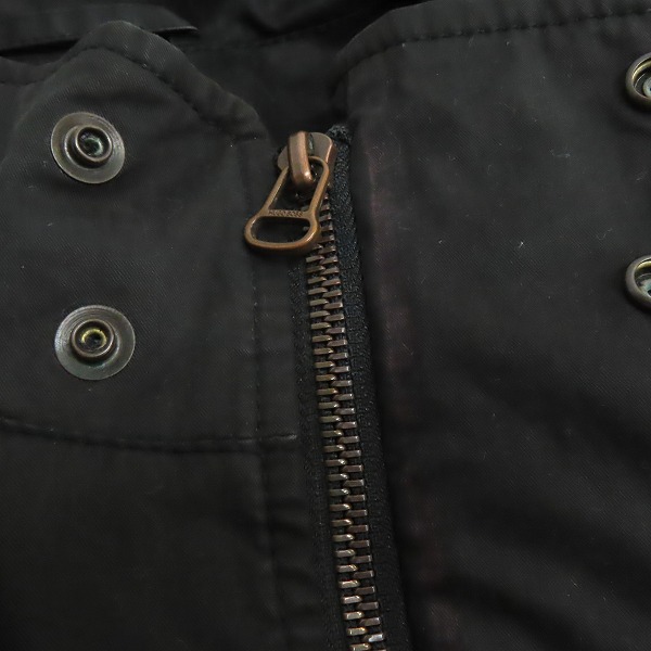 実際に弊社で買取させて頂いたHUGO BOSS/ヒューゴボス ジップアップ コート/48の画像 7枚目