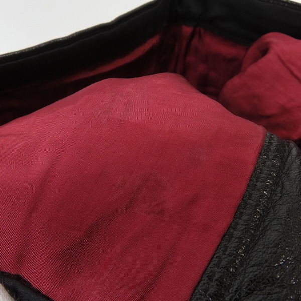 実際に弊社で買取させて頂いたLAD MUSICIAN/ラッドミュージシャン レザーパンツ 42の画像 8枚目