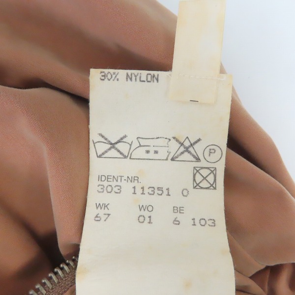 実際に弊社で買取させて頂いたHUGO BOSS/ヒューゴボス ROCKY ジップアップジャケット/48の画像 4枚目