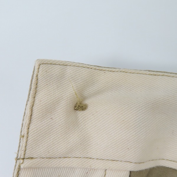 実際に弊社で買取させて頂いたBUZZ RICKSONS/バズリクソンズ ワークパンツ ベージュ M43036/W30の画像 7枚目