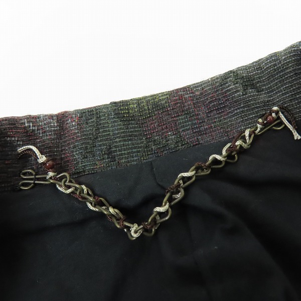 実際に弊社で買取させて頂いたNUMBER (N)INE/ナンバーナイン Giorgetti Tessile フローラル柄ジャケット/4の画像 7枚目