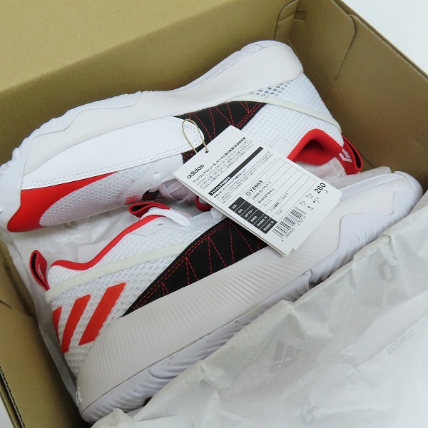 実際に弊社で買取させて頂いた【未使用】adidas/アディダス DAME EXTPLY 2.0/ディム バスケットボールシューズ/バッシュ GY8965/26の画像 6枚目