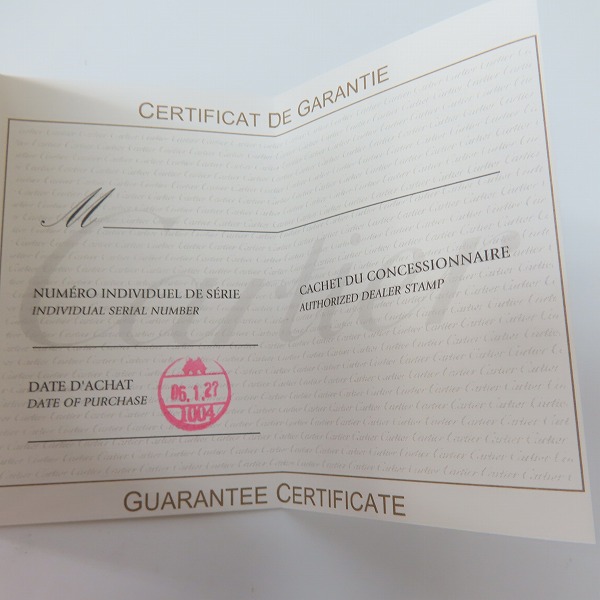 実際に弊社で買取させて頂いたCartir/カルティエ サントスドゥ/ボールペン ST150180の画像 4枚目