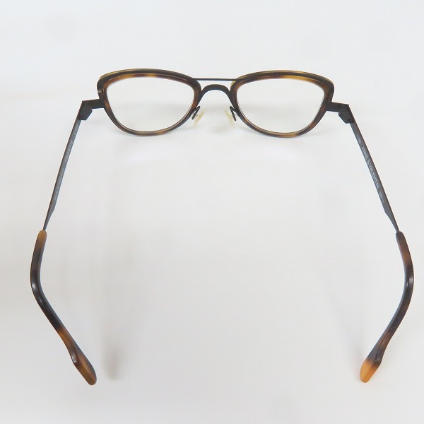 実際に弊社で買取させて頂いたANNE＆VALENTIN/アンバレンタイン FAUVETTE/フォヴェット ダブルブリッジ アイウェア/メガネフレーム U104の画像 3枚目